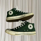 Converse Chuck Taylor All Star Malden St Hi Sneakers - Durable Green Canvas Mid-Top - Image 6