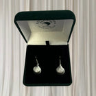 Antiquities Pewter Seashell Earrings - Handcrafted New Zealand Silver Tone Jewelry - Image 2
