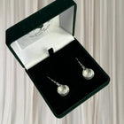 Antiquities Pewter Seashell Earrings - Handcrafted New Zealand Silver Tone Jewelry - Image 3