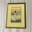 Jeanette Morris Framed Watercolor Prints - Set Of 3 Victorian Art On The Sands - Image 3
