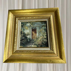 Grandmother's Doorway by Abbott Fuller Graves. Vintage Oil Painting  - Image 1