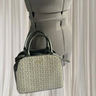Guess Monogram Dome Satchel Crossbody Bag - Versatile Everyday Accessory - Image 3
