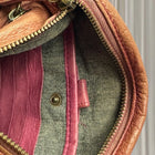 Dusky Robin Leather Crossbody Bag - Mintage Mauve Elegant Finish - Image 6