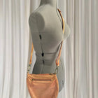 Dusky Robin Leather Crossbody Bag - Mintage Mauve Elegant Finish - Image 3