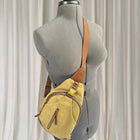 Antik Kraft Sling Backpack - Versatile Canvas And Leather Travel Crossbody - Image 1