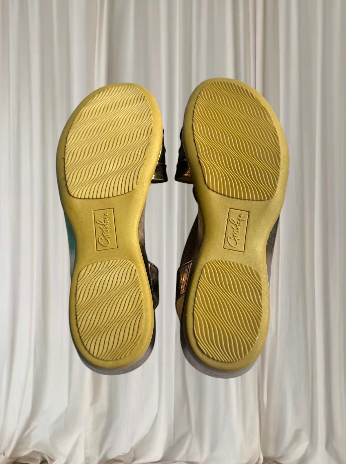 Easy Steps Slingback Sandals - Metallic Gold Comfortable Everyday Style AU8 - Image 5