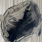 Country Road Padded Woven Tote Bag - Oversized Black Carryall Overnight Bag - Image 4
