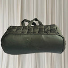 Country Road Padded Woven Tote Bag - Oversized Black Carryall Overnight Bag - Image 3