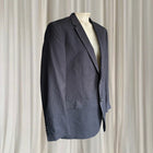 Pierre Cardin Men's Pinstripe Blazer - Classic Navy Two-Button Tailored Fit L - Image 2