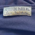 Attitude Paris Graphic T-Shirt - Rhinestone Paris France Design S - Image 5