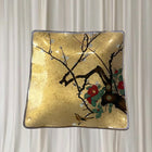 Heritage Artisans Japanese Lacquerware Plate Set - Vintage Gold Leaf Four Seasons Design - Image 5