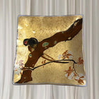 Heritage Artisans Japanese Lacquerware Plate Set - Vintage Gold Leaf Four Seasons Design - Image 6