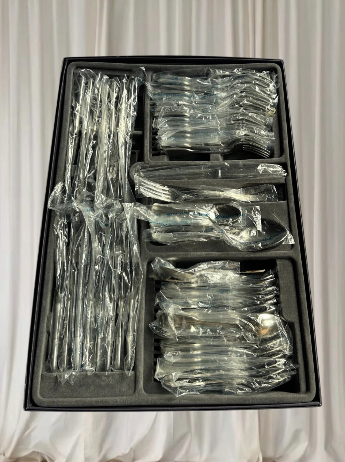 Consulate Stainless Steel Flatware Set - Premium Polished Dining Collection - Image 1