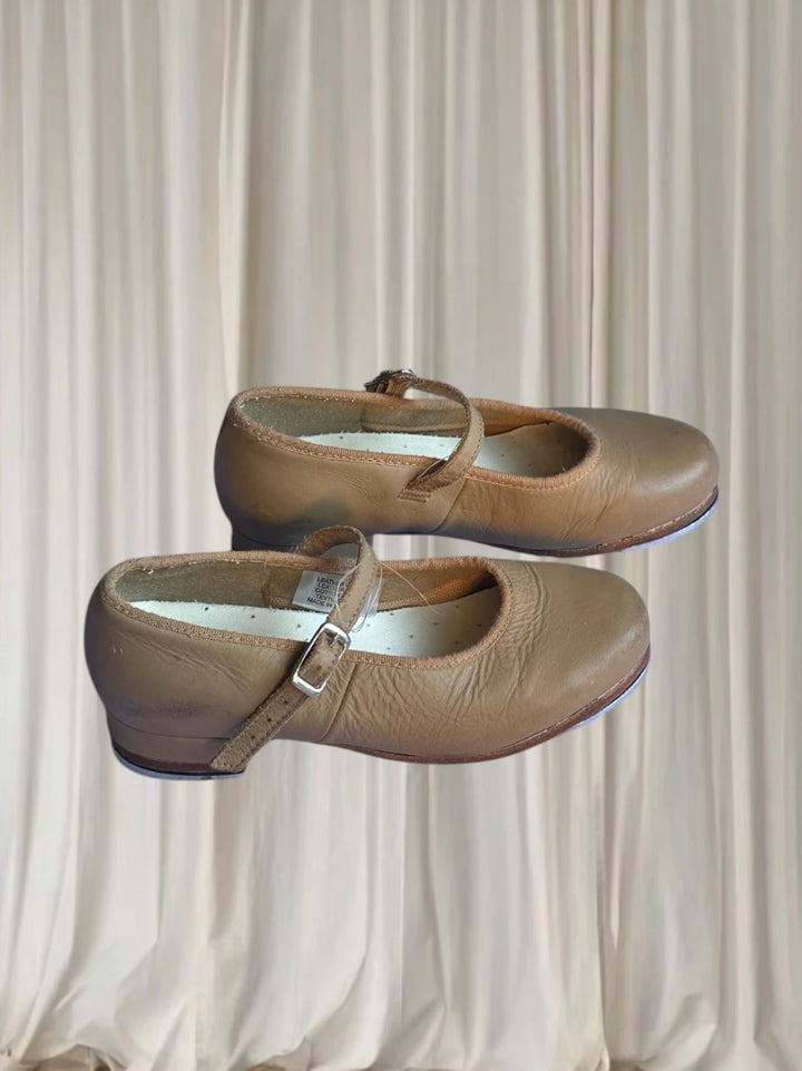 Bloch Leather Mary Jane Tap Shoes - Durable Kids Dance Footwear AU11 - Image 1