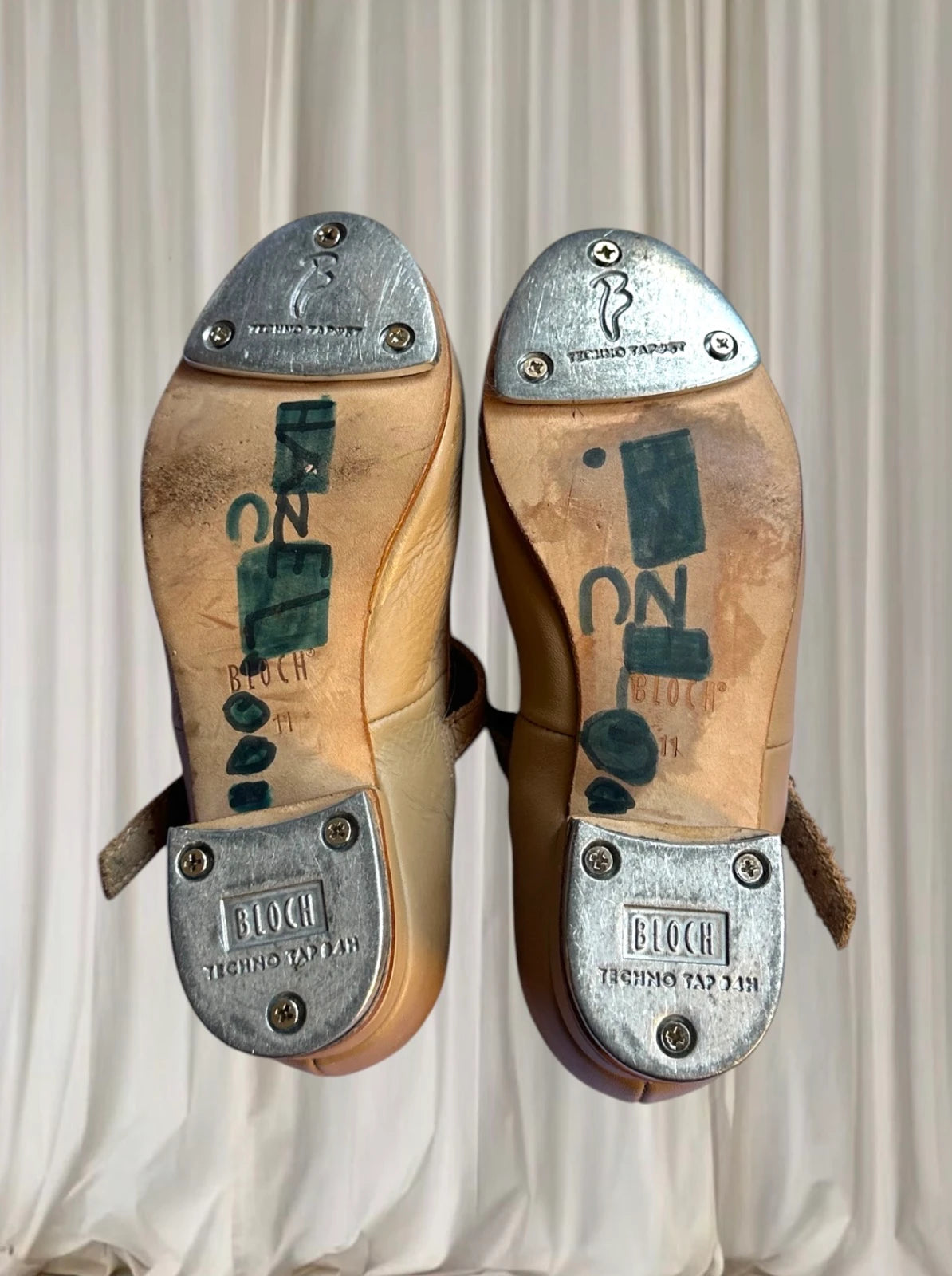 Bloch Leather Mary Jane Tap Shoes - Durable Kids Dance Footwear AU11 - Image 8