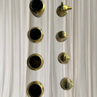 Veronese Design Egyptian Canopic Jars - Set of 4 Decorative Brass Finish Figurines - Image 3