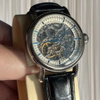 Sea-Gull M182SK Skeleton Automatic Watch - Men's Leather Strap - Image 1