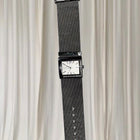 Fiorelli Women's Rectangular Watch - Elegant Silver Mesh Strap With Diamante Detail - Image 3