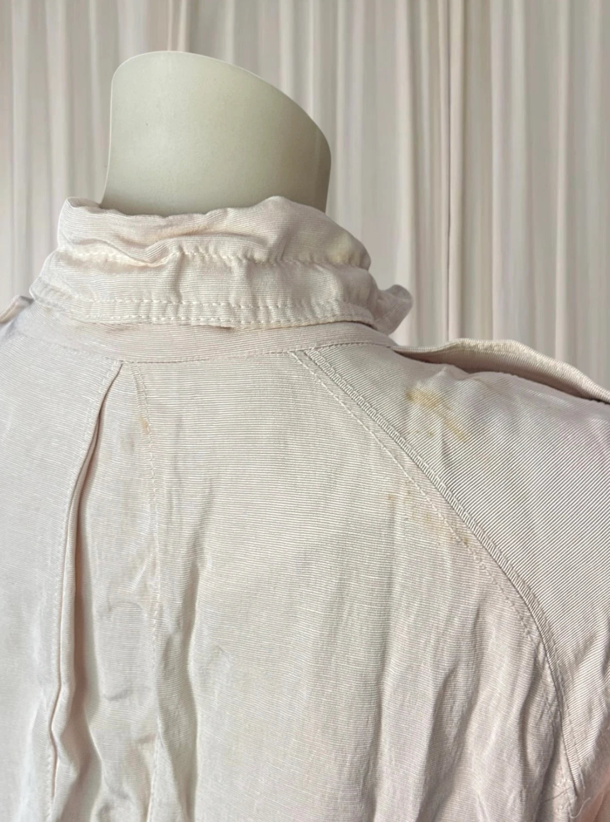 Forever New Utility Jacket - Lightweight Dusty Pink Trench Coat AU10 - Image 8
