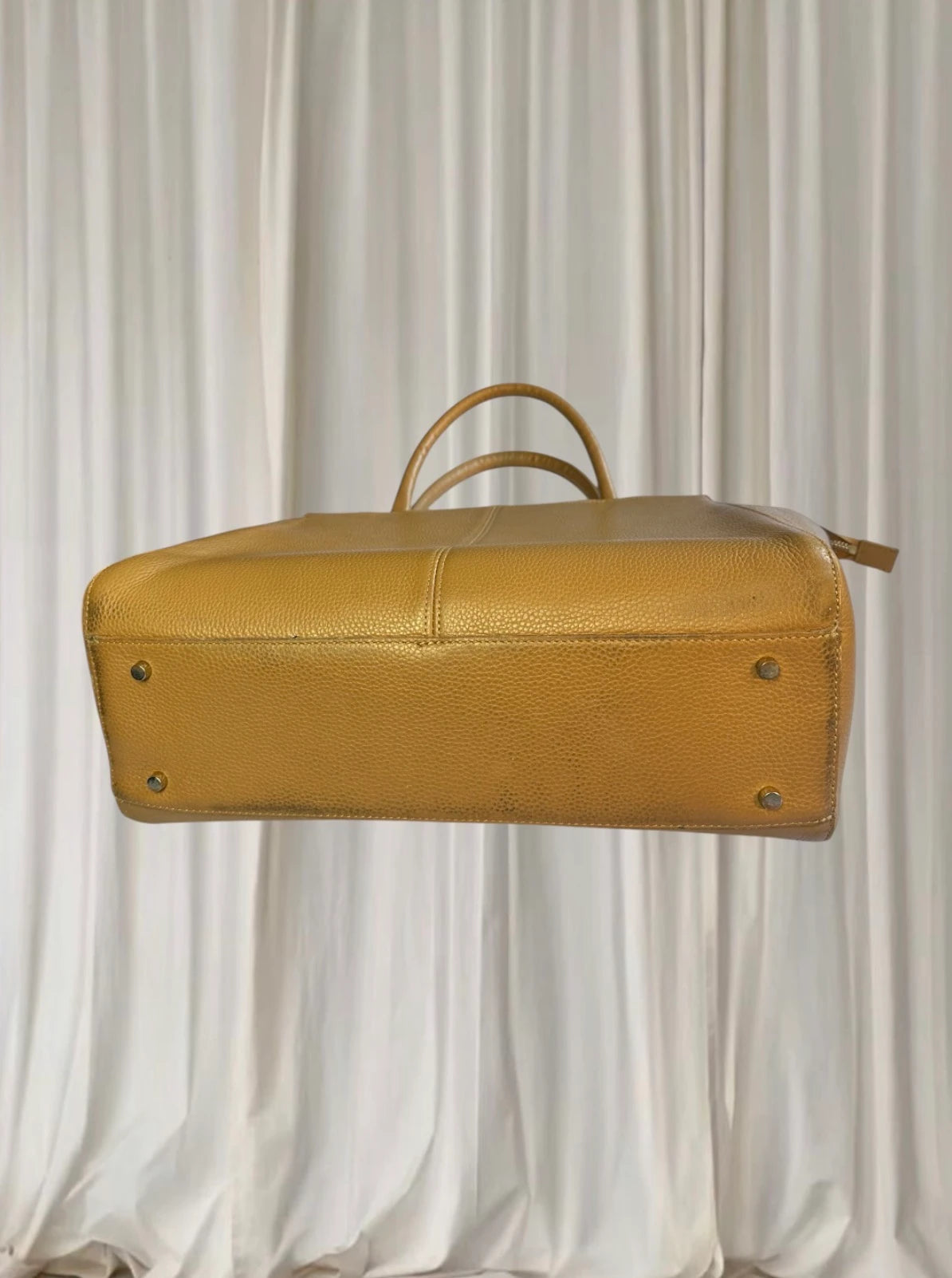 Code Republic Tan Danielle 14” Laptop Handbag | Italian Leather - Image 6