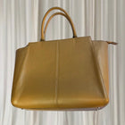 Code Republic Tan Danielle 14” Laptop Handbag | Italian Leather - Image 2
