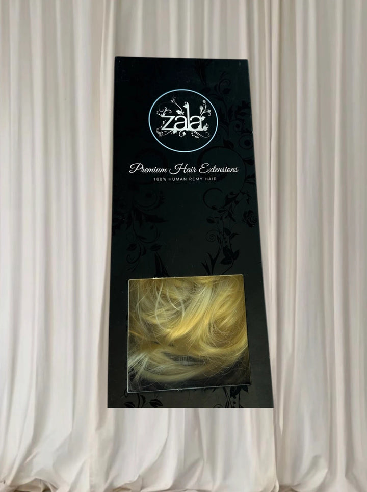 ZALA Hair Extensions Volumizer One Piece - Premium Blonde Human Hair - Image 1