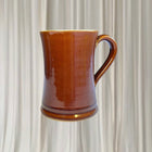 Denby Stoneware Coffee Mug - Vintage Brown Glazed Tall Design - Image 1