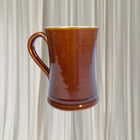Denby Stoneware Coffee Mug - Vintage Brown Glazed Tall Design - Image 2