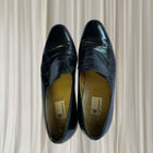 Moreschi Italian Leather Slip-On Loafers - Men's Classic Black Dress Shoes AU 10.5 - Image 3