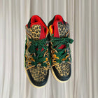 Streetwear Style Curb Sneakers - Leopard Print Animal Pattern - AU9 - Image 3