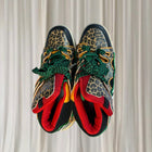 Streetwear Style Curb Sneakers - Leopard Print Animal Pattern - AU9 - Image 4