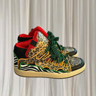 Streetwear Style Curb Sneakers - Leopard Print Animal Pattern - AU9 - Image 1