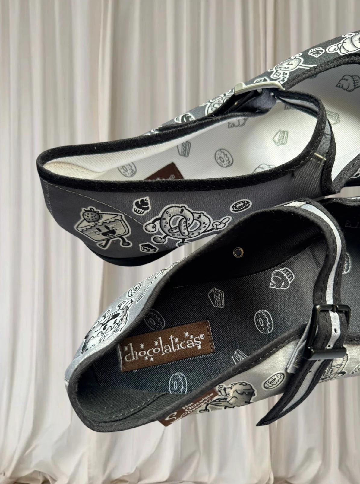 Hot Chocolate Design Chocolaticas Mary Jane Flats - Cartoon Print EU 39 - Image 6