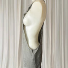 Cape Linen Blend Short Overalls - Comfortable Grey Summer Casual Wear S - Image 5