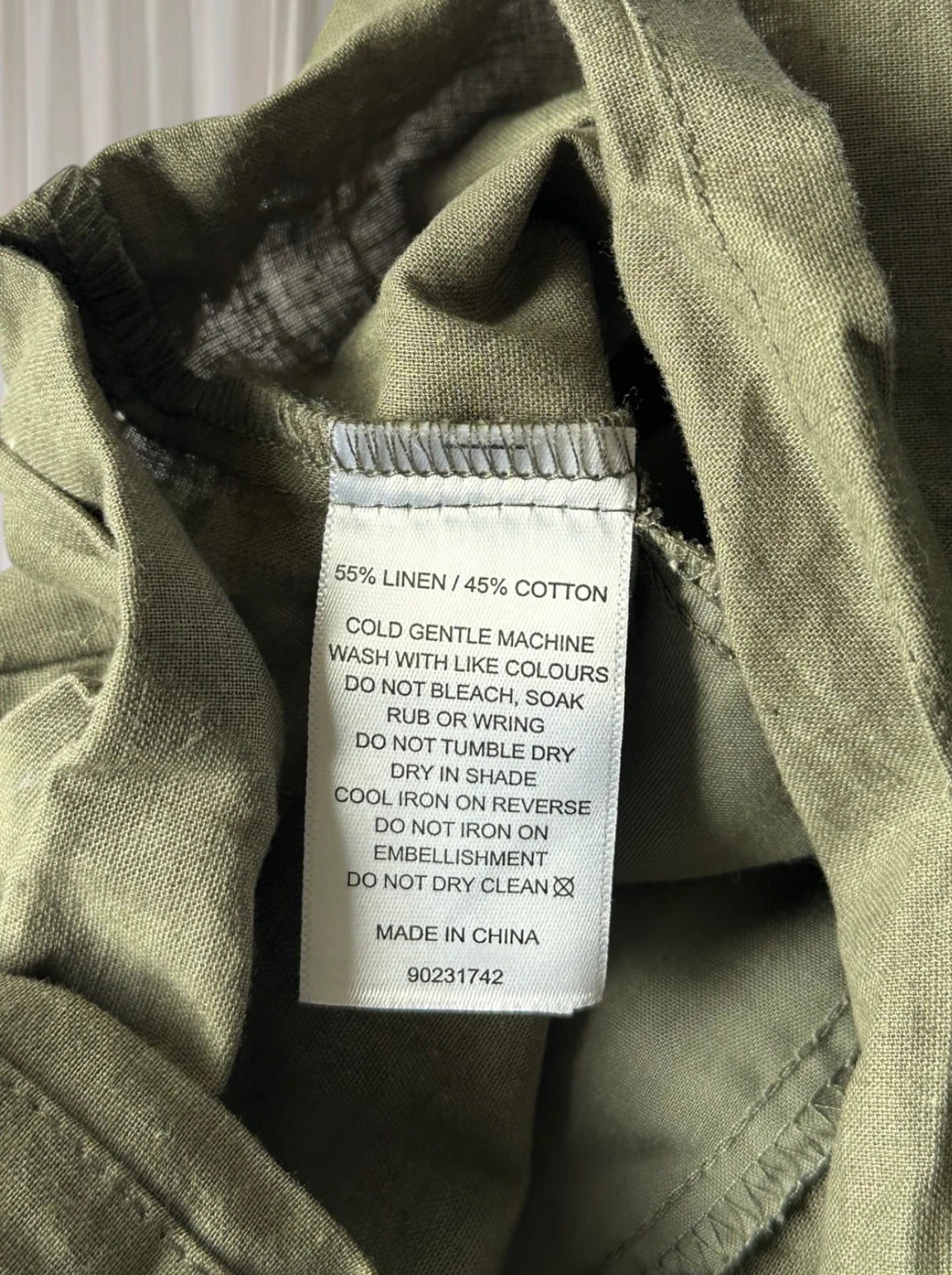 Cape Linen Blend Short Overalls - Comfortable Grey Summer Casual Wear S - Image 7