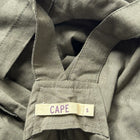 Cape Linen Blend Short Overalls - Comfortable Grey Summer Casual Wear S - Image 8
