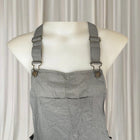 Cape Linen Blend Short Overalls - Comfortable Grey Summer Casual Wear S - Image 4
