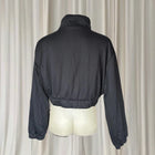 Cropped Utility Jacket - Modern Black Layering Piece Small - Image 6