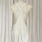 Mooloola Linen Blend Pinafore Dress - Chic Beige Overall Silhouette 10AU - Image 5