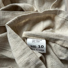 Mooloola Linen Blend Pinafore Dress - Chic Beige Overall Silhouette 10AU - Image 7