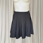 Y2k Grunge Classic Pleated Mini Skirt - High-Waisted Black Versatile Style L - Image 1