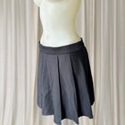 Y2k Grunge Classic Pleated Mini Skirt - High-Waisted Black Versatile Style L - Image 2