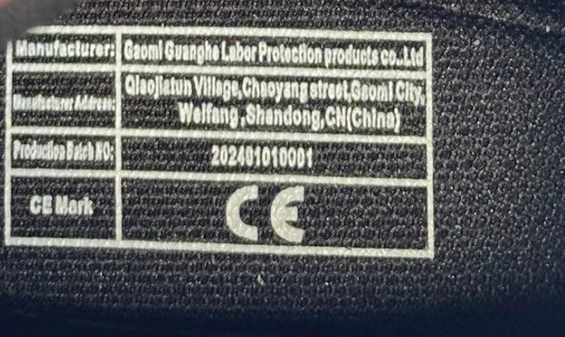 Black Steel Toe Work Safety Boots - Durable Dial Lacing Shoes 38 BNWT - Image 8