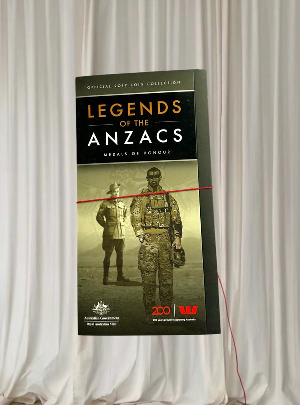 Royal Australian Mint Legends Of The Anzacs Coin Collection - Official 2017 Commemorative Set - Image 1