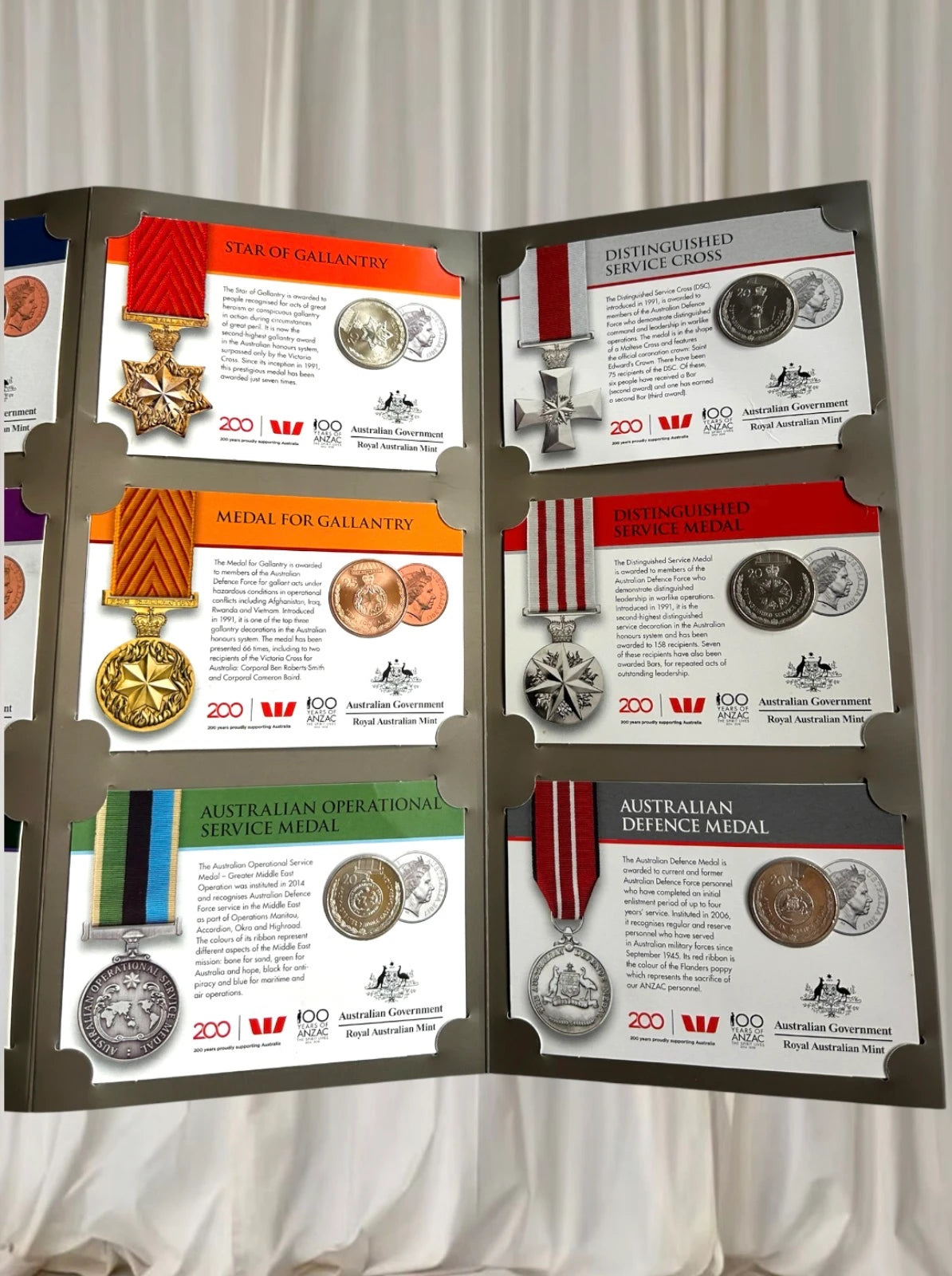 Royal Australian Mint Legends Of The Anzacs Coin Collection - Official 2017 Commemorative Set - Image 4