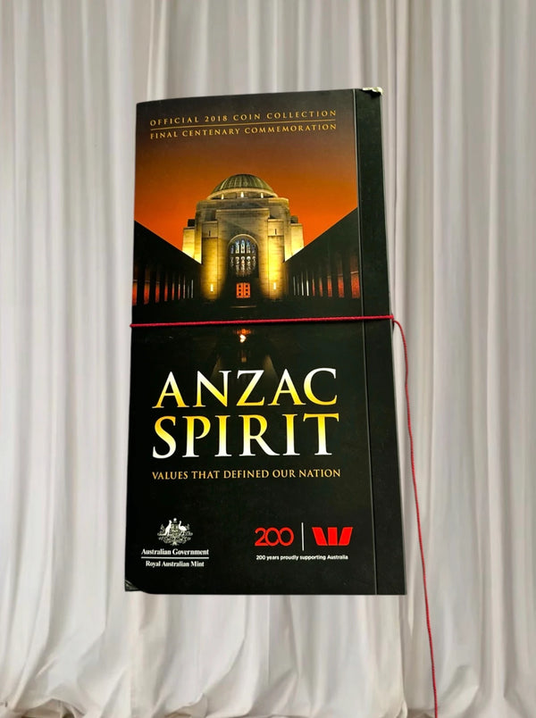 Royal Australian Mint 2018 Anzac Spirit Coin Collection - Official Centenary Commemorative Set - Image 1