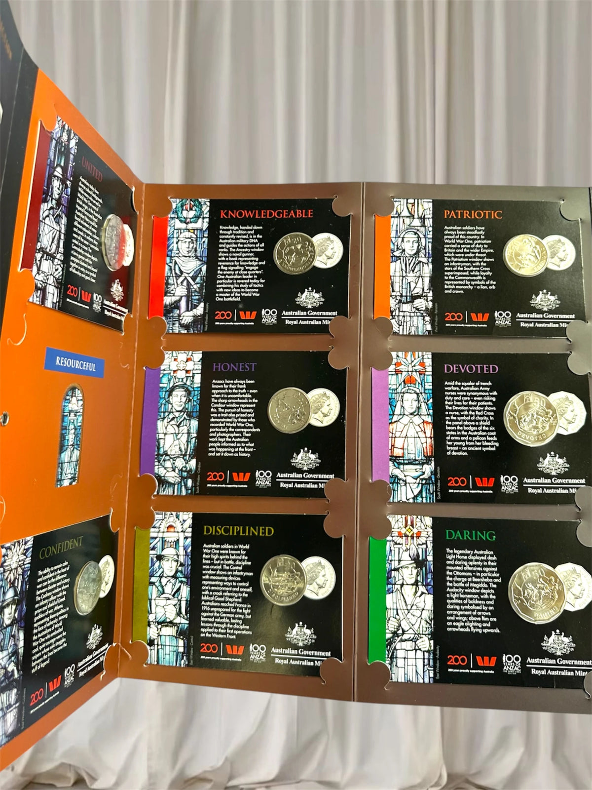 Royal Australian Mint 2018 Anzac Spirit Coin Collection - Official Centenary Commemorative Set - Image 3