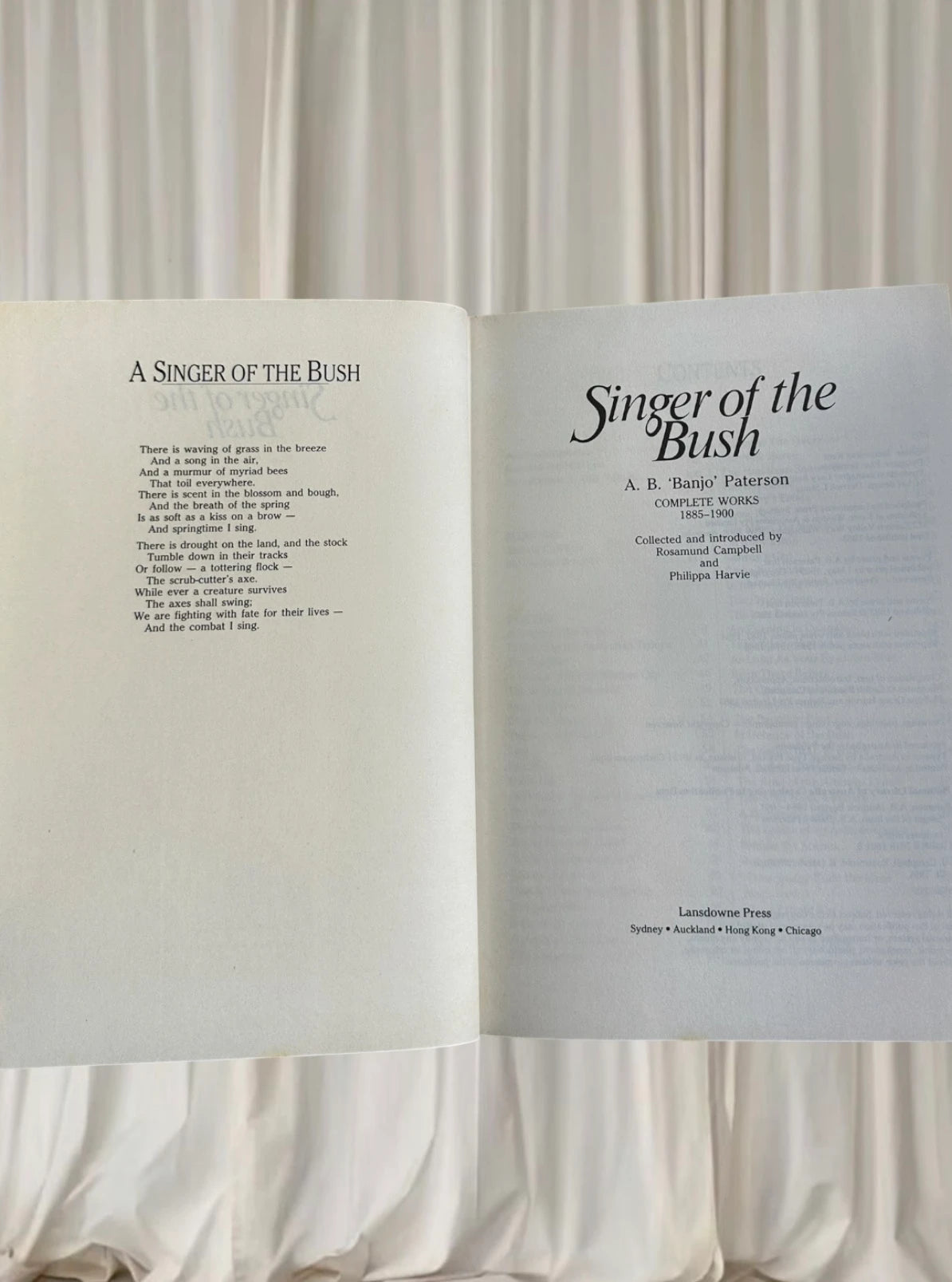 A.B. Banjo Paterson Singer Of The Bush & Song of The Pen Book Collection - Image 6