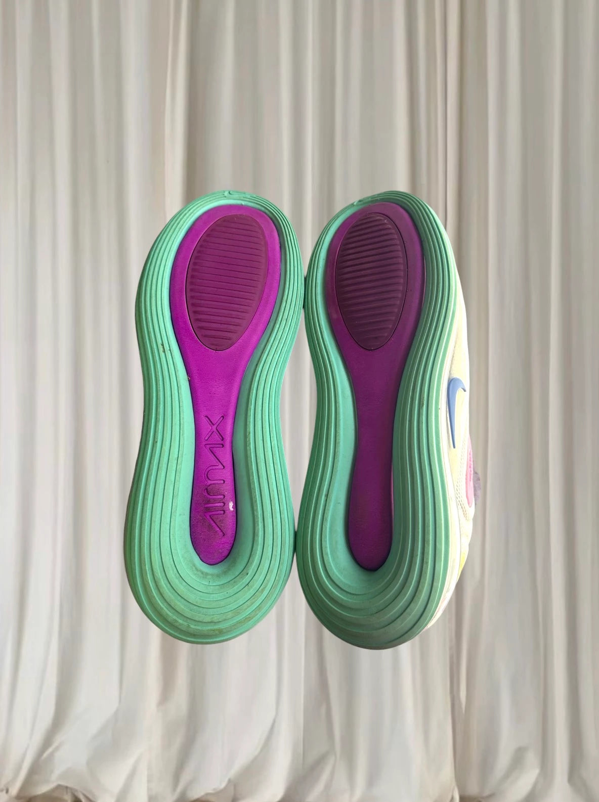 Nike Air Max 720 Sneakers - Women's US8 Aqua Powder AR9293-102  - Image 7
