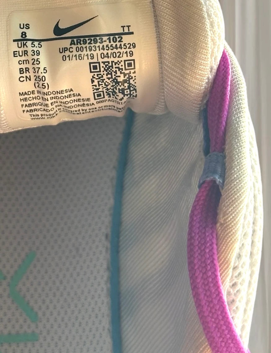 Nike Air Max 720 Sneakers - Women's US8 Aqua Powder AR9293-102  - Image 8